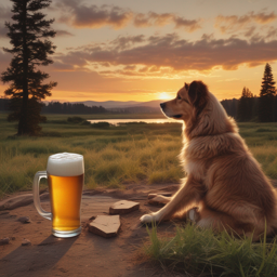 My Dog and a Beer