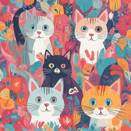 Four Feline Friends