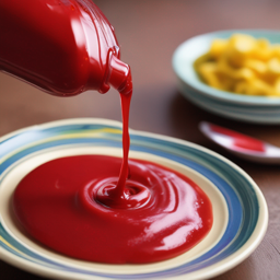 Pouring Ketchup