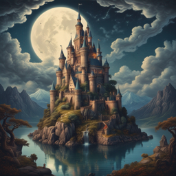 Moonlit Castle