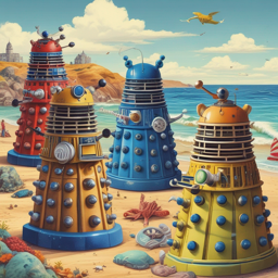 Colin the Dalek's Holiday