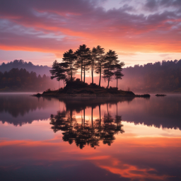 Morning on the Lake