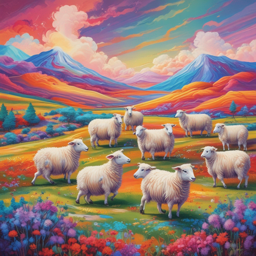 Rainbow Sheep