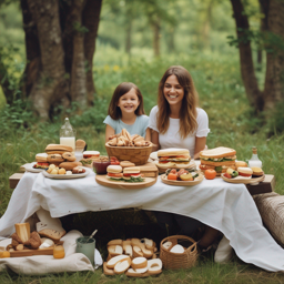 Sandwiches by the Fire