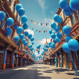 Blue Balloons