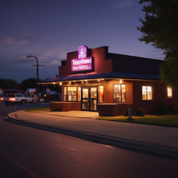 Taco Bell in the Moonlight