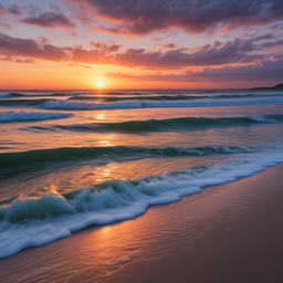 Sunny day on the beach.