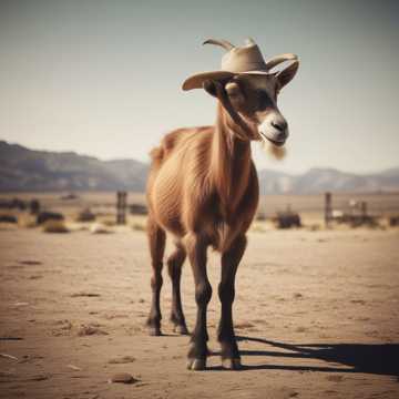 Rap Goat on the Wild West Road