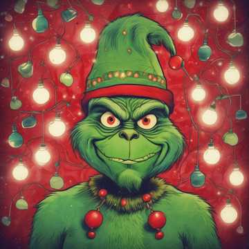 Nikky Diamond is the Grinch