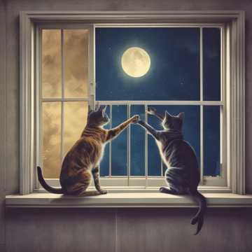 Elena's Night Cats