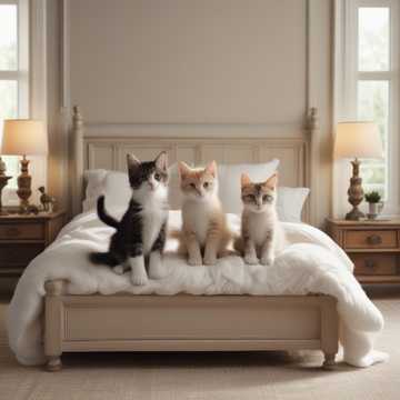 Five Little Kittens Jumping On The Bed The Lingo show