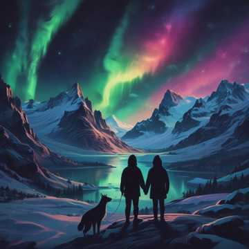 Northern Lights of Friendship