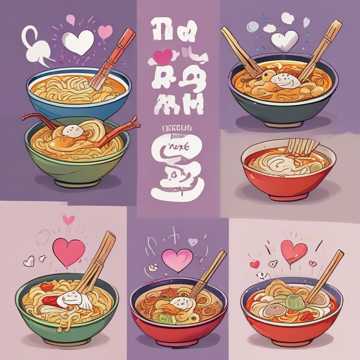 休息のラーメン