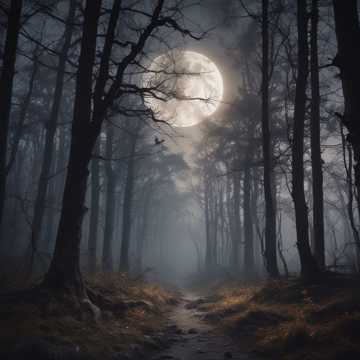 Moonlit Forest