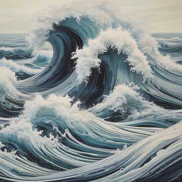 Ocean Waves of Love