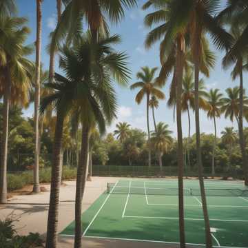 Palm Trees and Tennis Dreams