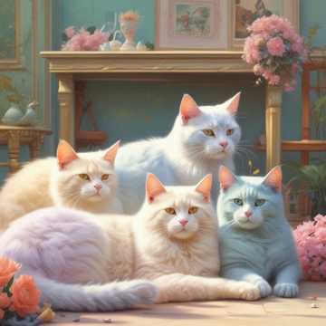 Dreamy Cats