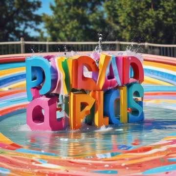 Alphabet Pool Party