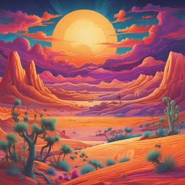 Dancing in the Desert Moon