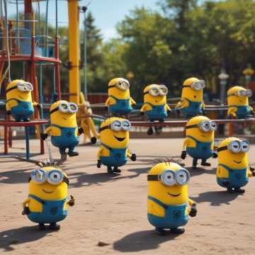 Minions on the Playground