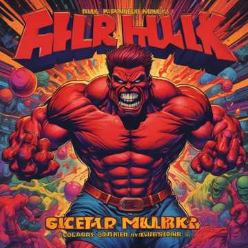 Big Red Hulk on fire