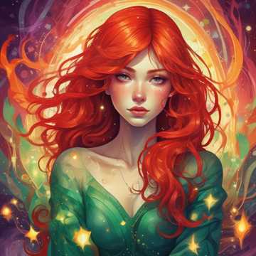 Red haired Goddess 