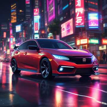 Honda Civic Наваливает Жёстко