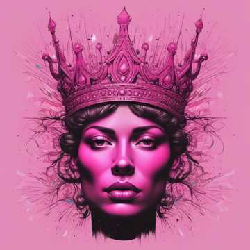 pink crown