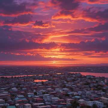 Sol En La Ciuda De Zamboanga