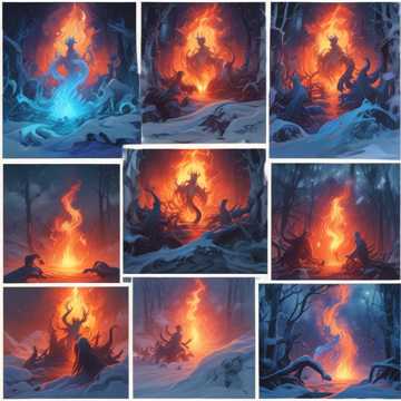 Snow in Hell