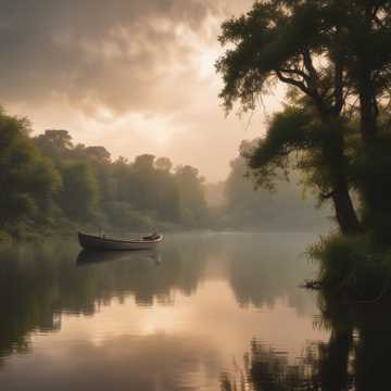 《孤舟与烟雨》