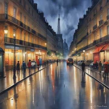 Paris in the Rain