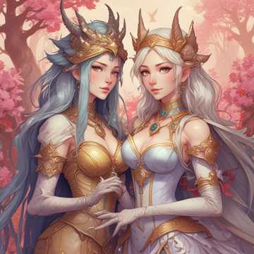 The Dragon Queen and the Catmaid