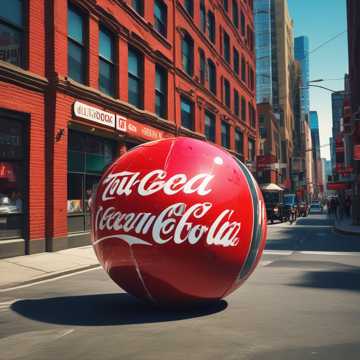 Pelota Adora Coca-Cola