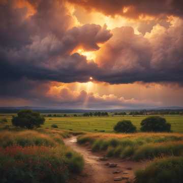 "Spring Thunderstorm" 