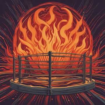 Wrestling Ring Of Fire