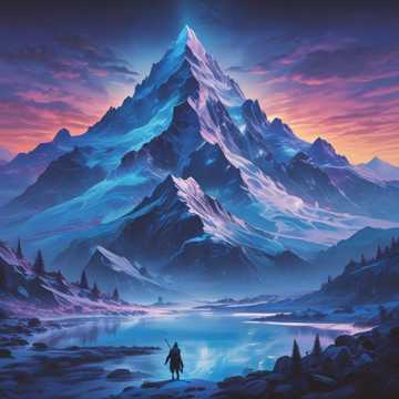 Frozen mountains 