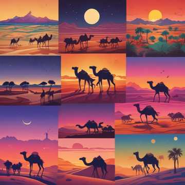 Desert Caravans