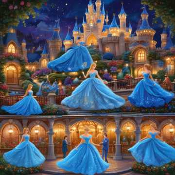 Blue Ball Gown Dream