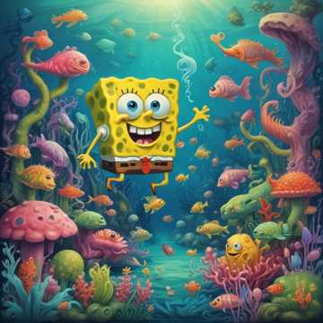 Spongebob und die Schlange