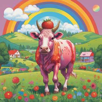 Strawberry Cow