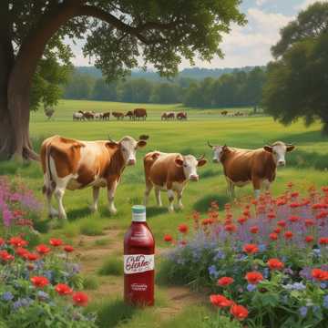 Dr. Pepper and Cows