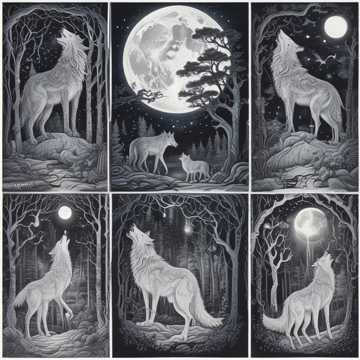 Wolf in the Moon