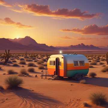 One man caravan