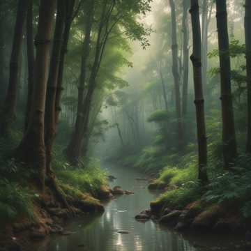 In the Misty Woods