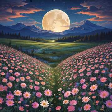 Moonlit Meadow