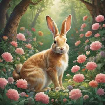 Bunnies and Blooms