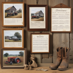 Bruno's Calendar and Tractor Blues