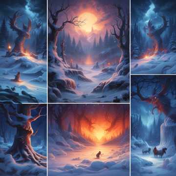 Snow in Hell