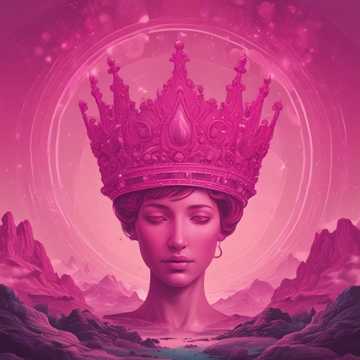 pink crown